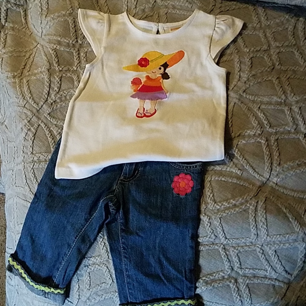 Gymboree pretty posies set